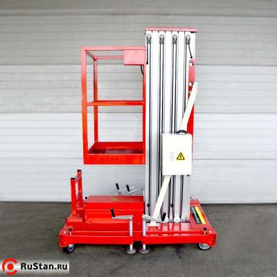 Телескопический Одномачтовый Подъемник ZX-1-100 OXLIFT 10000 мм 125 кг фото №3 Телескопический Одномачтовый Подъемник ZX-1-100 OXLIFT 10000 мм 125 кг фото №3