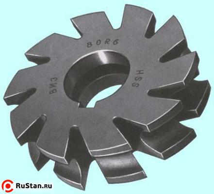 Фреза Вогнутая 50х10х22 R2,5 Р18 Z=14 тип2 фото №1 Фреза Вогнутая 50х10х22 R2,5 Р18 Z=14 тип2 фото №1