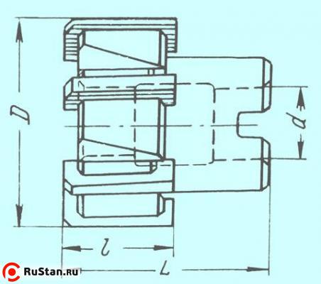 Развертка d 78,0х50х32 Н9 насадная Р6М5 со вставными пластинами Z=8 фото №1