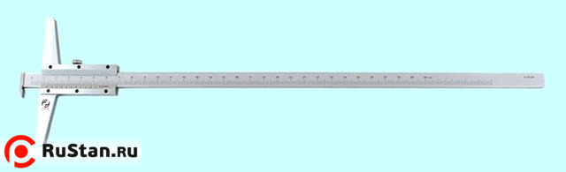 Штангенглубиномер 0- 300мм ШГ-300, цена деления 0.05 с зацепом "CNIC" (213-535C) фото №1