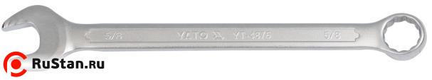 Ключ Рожковый и накидной дюймовый 1/4" CrV "YATO" (YT-4870) фото №1 Ключ Рожковый и накидной дюймовый 1/4" CrV "YATO" (YT-4870) фото №1