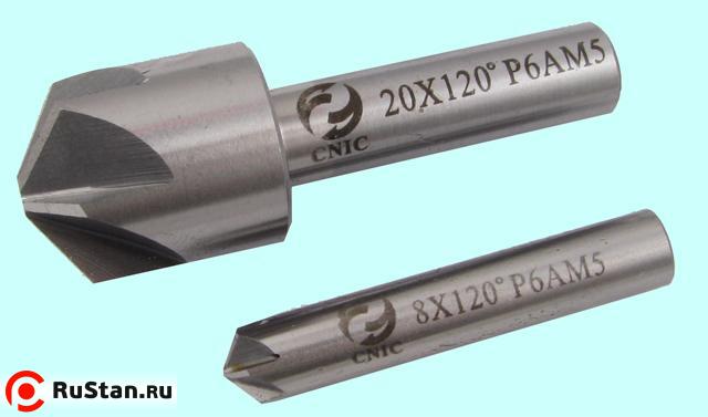 Зенковка d 12,5х16.0х 48 конус 120° dхв=8мм Р6АМ5 ц/х Z=6 DIN335A "CNIC" фото №1 Зенковка d 12,5х16.0х 48 конус 120° dхв=8мм Р6АМ5 ц/х Z=6 DIN335A "CNIC" фото №1
