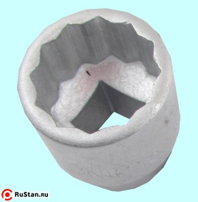 Головка торцевая сменная дюймовая 11/32" (12,5мм-1/2") сталь 45 "CNIC" фото №1 Головка торцевая сменная дюймовая 11/32" (12,5мм-1/2") сталь 45 "CNIC" фото №1