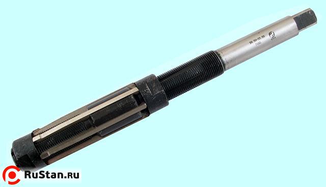 Развертка d29,5-33,5 ручная (регулируемая) Р6М5 ц/х "CNIC" фото №1