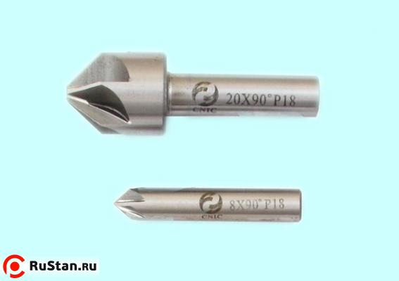 Зенковка d 12,5х16.0х 48 конус 90° dхв=8мм Р18 ц/х Z=6 DIN335A "CNIC" фото №1 Зенковка d 12,5х16.0х 48 конус 90° dхв=8мм Р18 ц/х Z=6 DIN335A "CNIC" фото №1