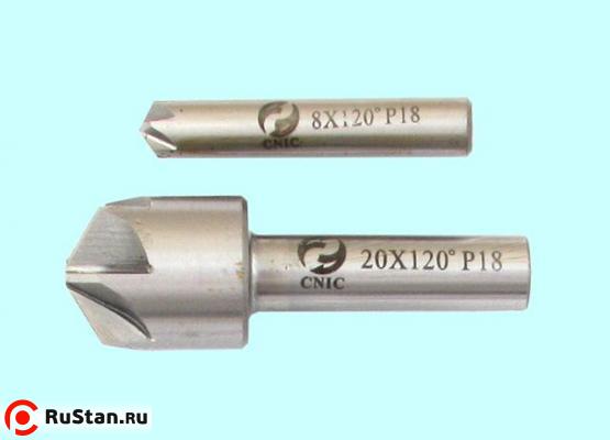 Зенковка d 20,0х24.0х 60 конус 120° dхв=10мм Р18 ц/х Z=6 DIN335A "CNIC" фото №1 Зенковка d 20,0х24.0х 60 конус 120° dхв=10мм Р18 ц/х Z=6 DIN335A "CNIC" фото №1