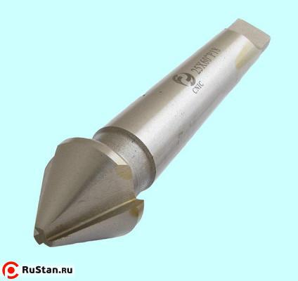 Зенковка d20,0х 28х106 конус  60° Р18 к/х Z=3 КМ2 DIN334D "CNIC" фото №1