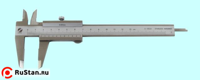 Штангенциркуль 0 - 125 ШЦ-I (0,02) моноблок , нерж. сталь с глубиномером "CNIC" (140-115S) фото №1