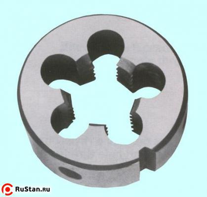 Плашка М 22,0 х 1,5 dнар.55мм левая 9ХС  6g фото №1