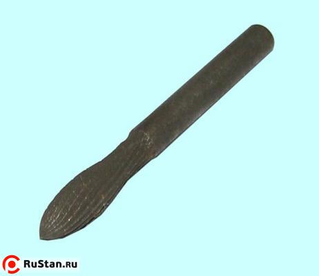 Борфреза сферосинусная d 8х24х6х60 Р6М5 оксид. фото №1 Борфреза сферосинусная d 8х24х6х60 Р6М5 оксид. фото №1