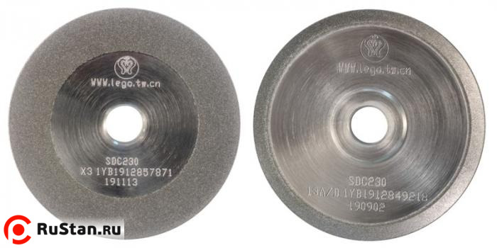 Комплект кругов (2 шт.) алмазных SDC для MR-F4 (твердый сплав) фото №1