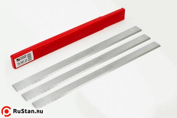 Комплект строгальных ножей HSS 6% 381X25X3мм (3 шт.) для JWP-15K, JWP-15B, 15SC фото №2 Комплект строгальных ножей HSS 6% 381X25X3мм (3 шт.) для JWP-15K, JWP-15B, 15SC фото №2