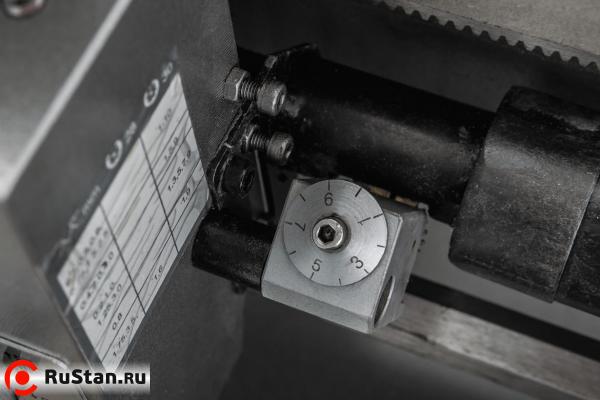 Резьбоуказатель. Настольный токарный станок JET BD-12G фото №15 Резьбоуказатель. Настольный токарный станок JET BD-12G фото №15