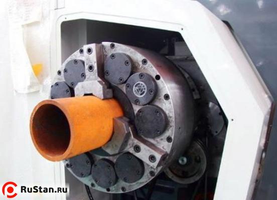 Задний трубонарезной патрон - Работает синхронно с передним патроном, обеспечивает надежное зажатие трубы фото №3 Задний трубонарезной патрон - Работает синхронно с передним патроном, обеспечивает надежное зажатие трубы фото №3