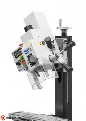 STALEX SBM-20 Vario - поворот фрезерной головы фото №2 STALEX SBM-20 Vario - поворот фрезерной головы фото №2