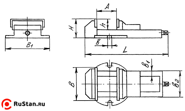 Станочные тиски неповоротные ГМ-7216Н 160мм фото №2 Станочные тиски неповоротные ГМ-7216Н 160мм фото №2