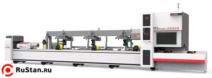 Лазерный станок для резки труб JQLaser M3 (1кВт) с полуавтоматическим механизмом загрузки труб фото №4 JQLaser M3 фото №4