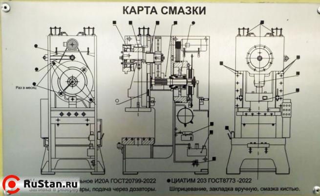 Пресс однокривошипный открытый простого действия усилием 250тн модели КД2132 фото №3 КД2132 фото №3