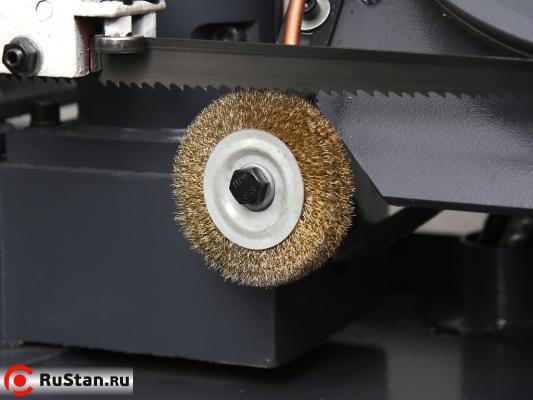 Специальная щетка для съема стружки улучшает условия работы полотна и продляет срок его службы фото №6 METAL MASTER MGH-500Z фото №6