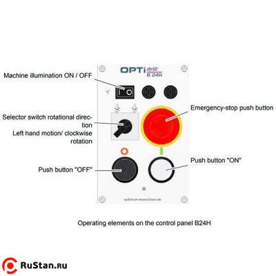 Вертикально-сверлильный настольный станок OPTIdrill B24H фото №5 OPTIdrill B24H (400 V) фото №5