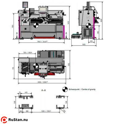 Токарно-винторезный станок OPTIturn TH 4210D фото №3 OPTIturn TH 4210D фото №3