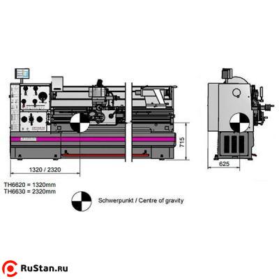 Токарно-винторезный станок OptiTurn TH 6620D фото №3 OptiTurn TH 6620D фото №3