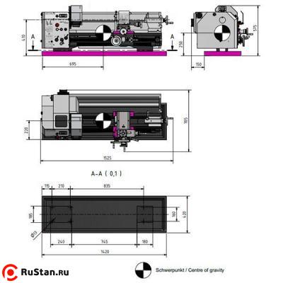 Настольный токарный станок OPTIturn TU 3008V фото №4 OPTIturn TU 3008V фото №4