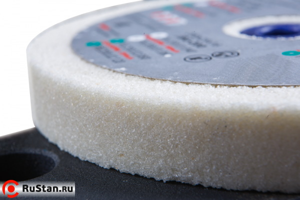 Круг для точила 250x25x25,4 мм, 60G, белый фото №2 Круг для точила 250x25x25,4 мм, 60G, белый фото №2