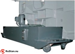 Мобильный бак для сбора СОЖ с маслоуказателем. Высокопроизводительный насос. Обьем бака 50 литров фото №5 F100 CNC фото №5