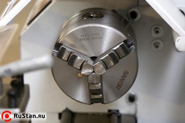 В стандартной комплектации поставляется быстрозажимной трехкулачковый патрон 100мм фото №10 Metal Master MML 2140V фото №10