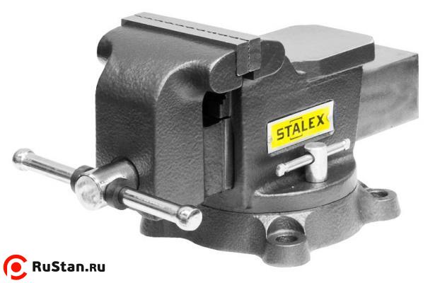Тиски слесарные STALEX "Горилла", 100 х 75 мм., 360°, 7,0 кг. фото №2 "Горилла", 100 х 75 мм., 360°, 7,0 кг. фото №2