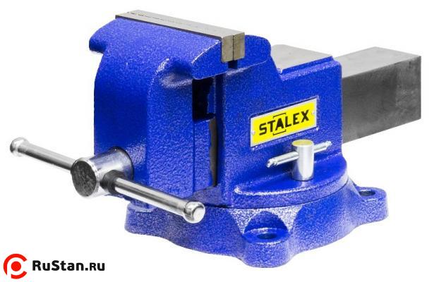 Тиски слесарные STALEX "Гризли", 125 х 125 мм., 360°, 12,5 кг. фото №2 "Гризли", 125 х 125 мм., 360°, 12,5 кг. фото №2