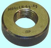 Кольцо резьбовое М 6,0х0,75 НЕ 6g