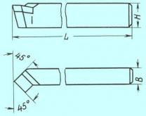 Резец Проходной отогнутый 16х10х100 Т5К10