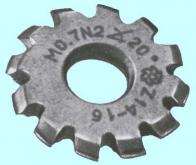 Фреза m 1,75 №8 55х22х5,5 HSS 20 град ,Z=14