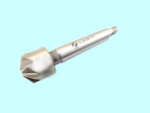 Зенковка d20,0х 24х116 конус 120° Р18 к/х Z=6 КМ2 DIN335B 