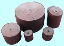 Шлифшкурка Бобина № 10Н (P120) 14А на тканевой основе, водостойкая (бобина 0,115х 3метра) 