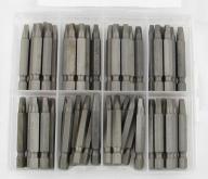 Биты квадратные шлицевые S1х50мм CrV в упаковке 48 шт. 