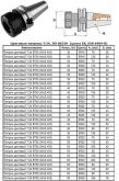 Патрон Цанговый с хв-ком 7:24 - BT50х135 (MAS403) c ЧПУ (М24х3.0) под цанги ЕR25 (BT50-ER25-135) 