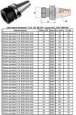 Патрон Цанговый с хвостовиком 7:24 - BT50х135 (MAS403) c ЧПУ (М24х3.0) под цанги ЕR40 (BT50-ER40-135) 