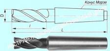 Фреза Концевая d 8,0х 19х 89 к/х Р18  Z=3 КМ1 