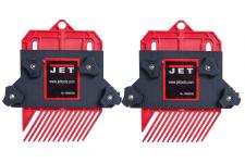 Комплект из двух прижимов гребёнчатых пластиковых с креплением в Т-образный паз