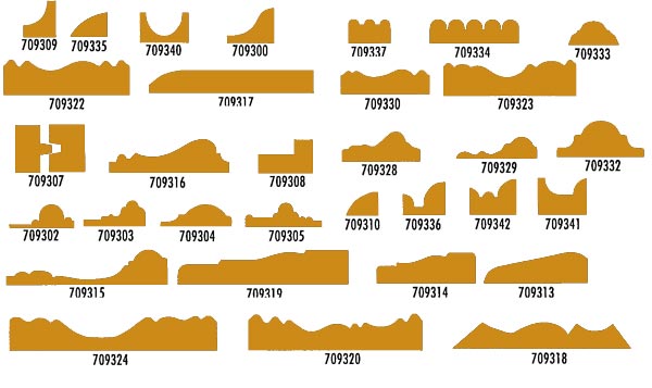 плинтуса, багет, наличники